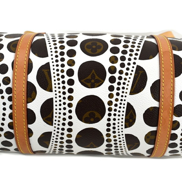 Louis Vuitton Yayoi Kusama Papillon GM Monogram Pumpkin Dot - Picture 8 of 16